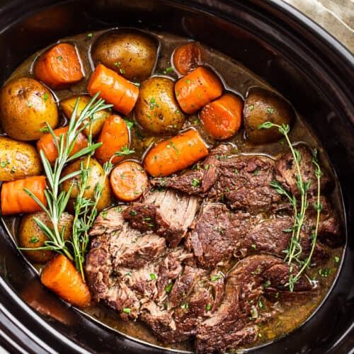 Dump-and-Go Dinner: Crock-Pot Mississippi Pot Roast.
