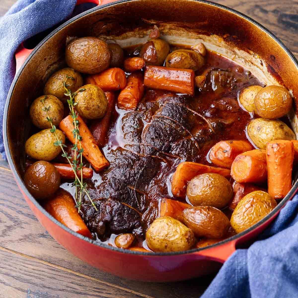 The Ultimate Sunday Pot Roast That Falls Apart with a Fork.