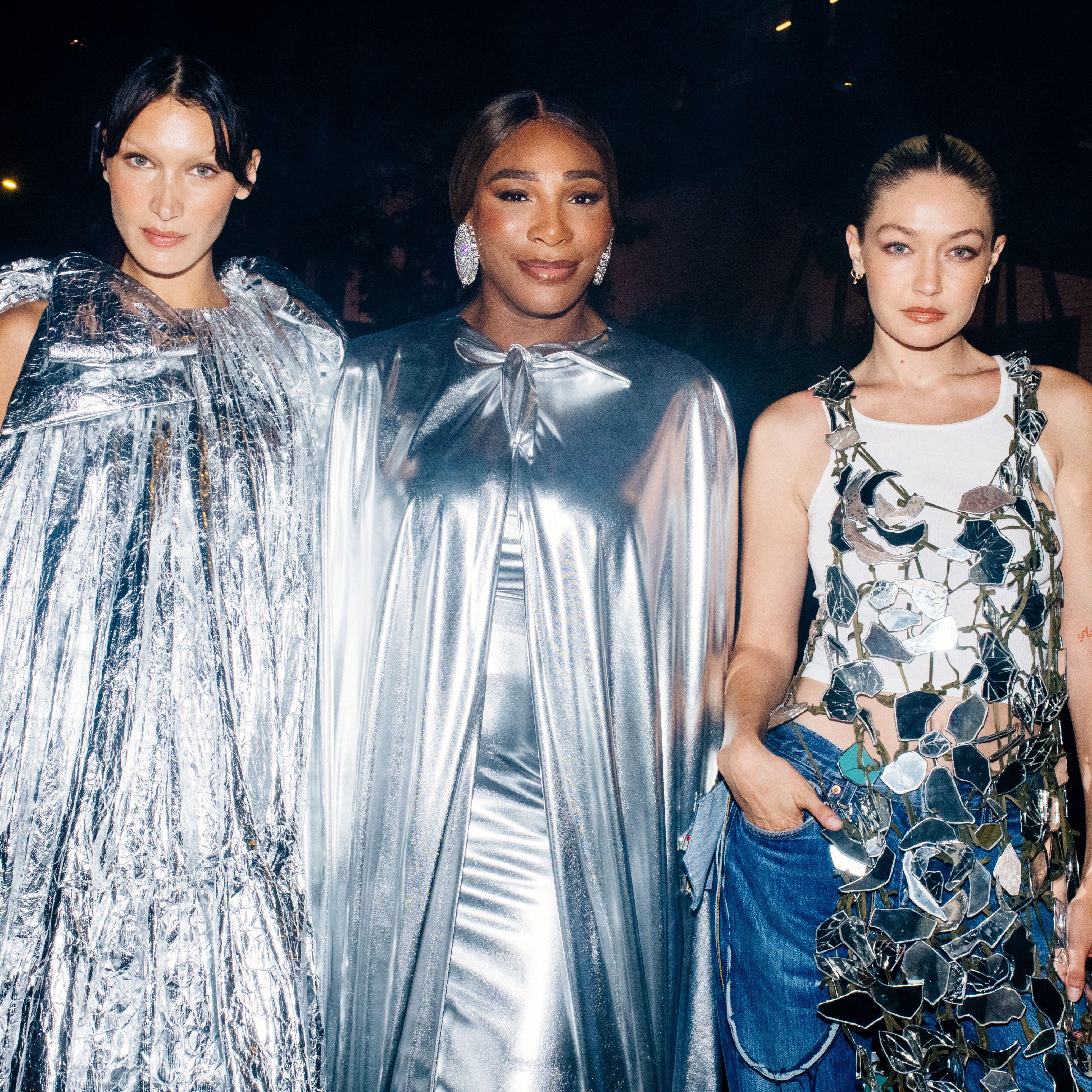Metallics, mesh, and mixed textures: what’s trending now