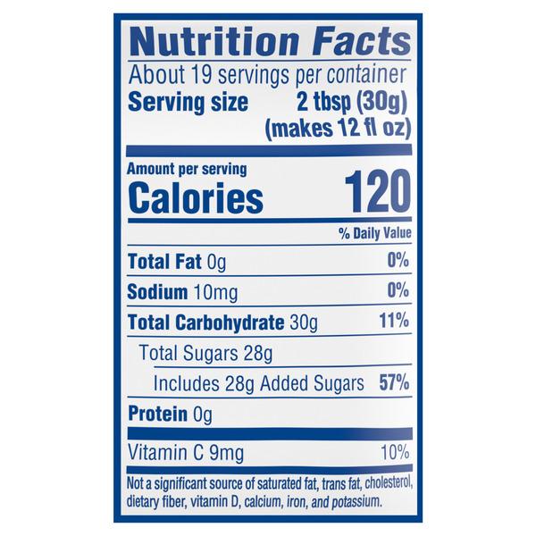 Nutrition Facts::