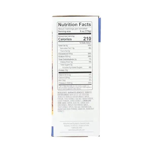 Nutrition Facts::