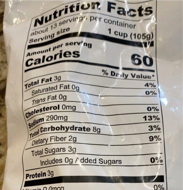 Nutrition Facts::