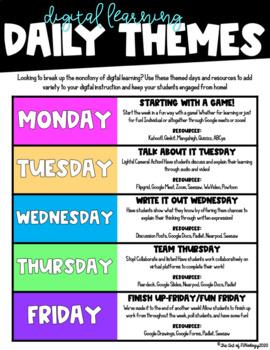 A Sneak Peek into the Daily Themes: Fun for Everyone