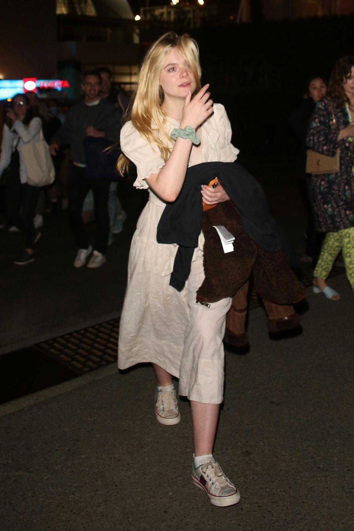Elle Fanning’s Concert Surprise Guest Was Unexpected
