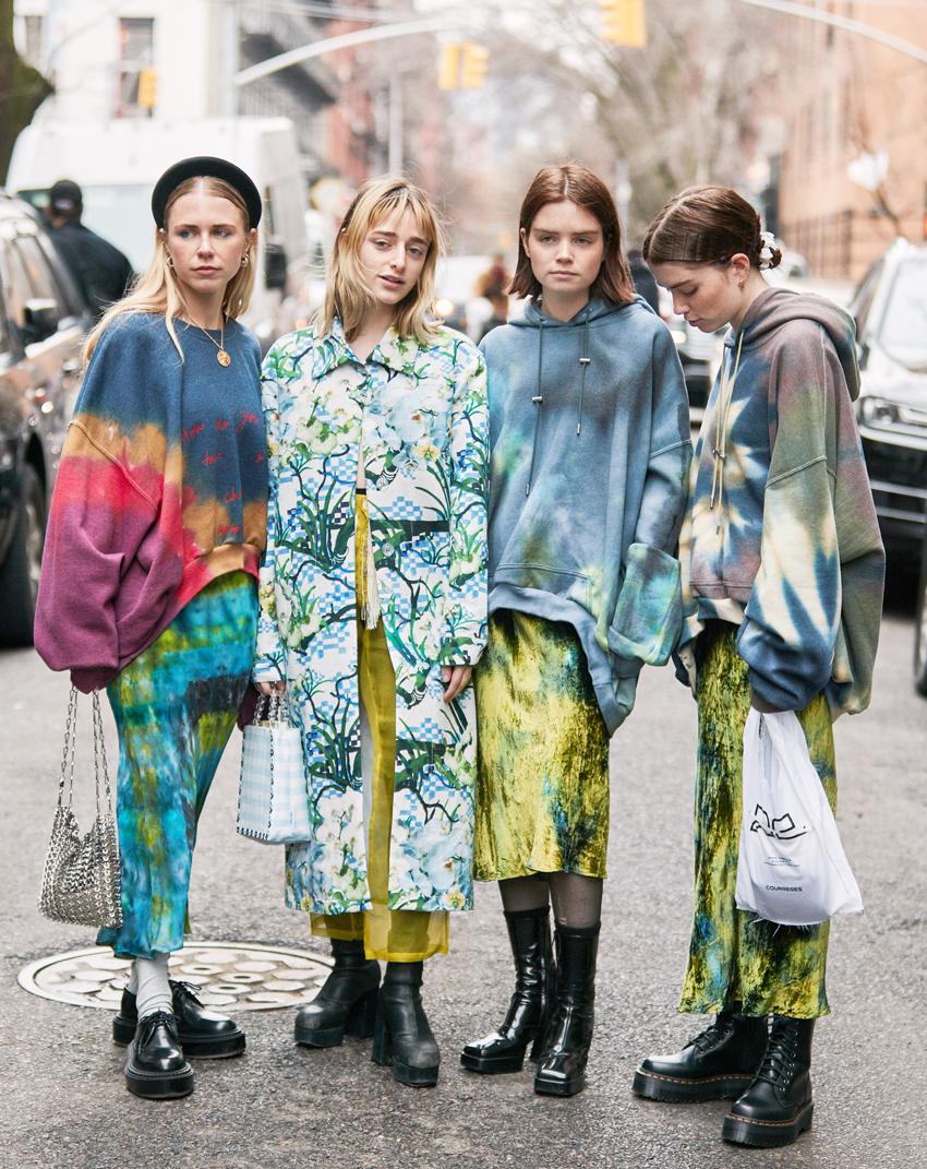 The Return of Tie-Dye: Calm Pastels vs Chaos Rainbow