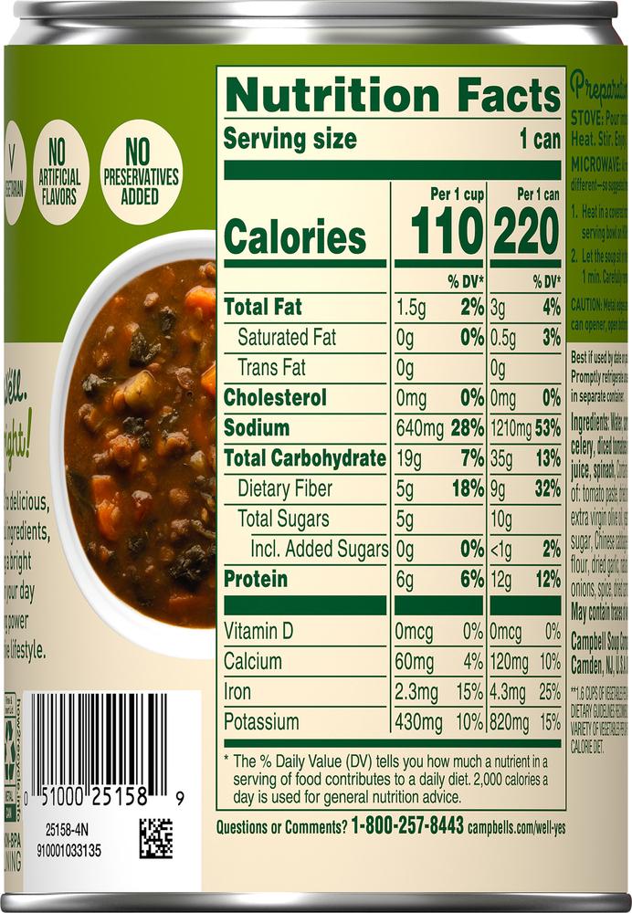 Nutrition Facts::