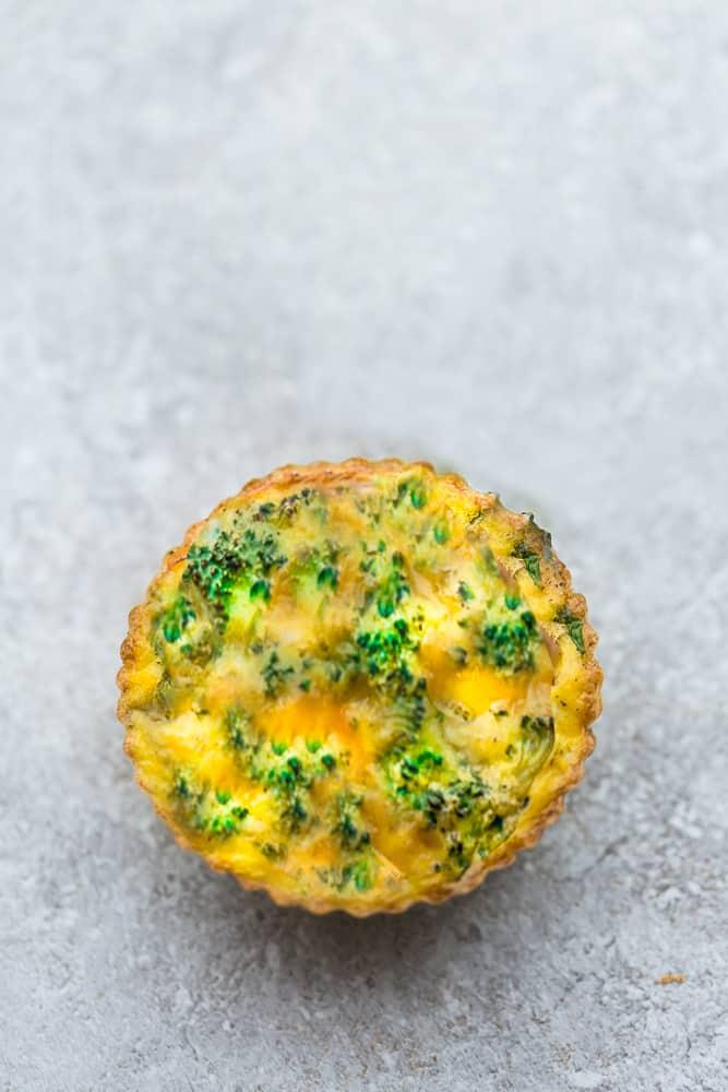 Broccoli & Cheddar Egg Muffins