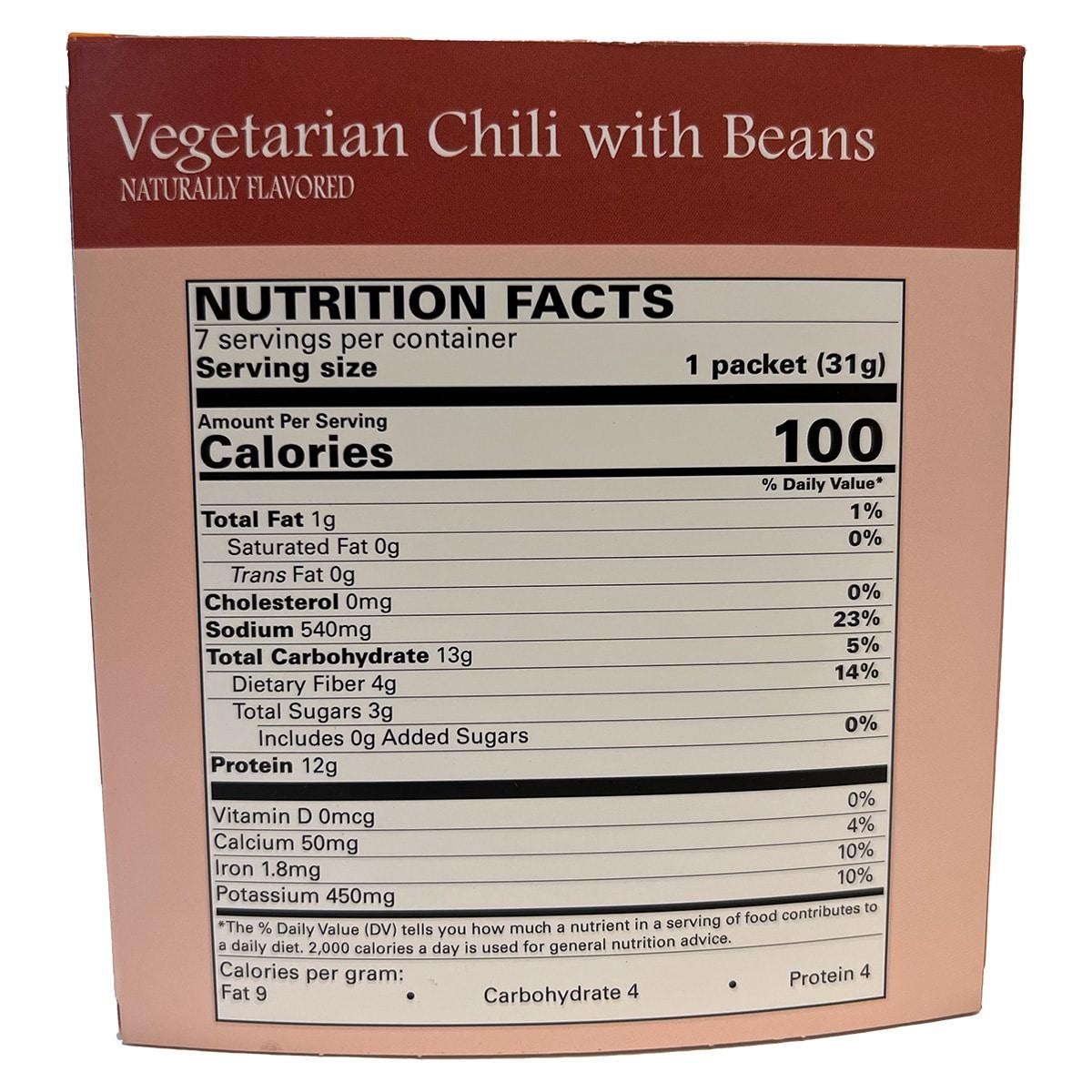 Nutrition Facts::