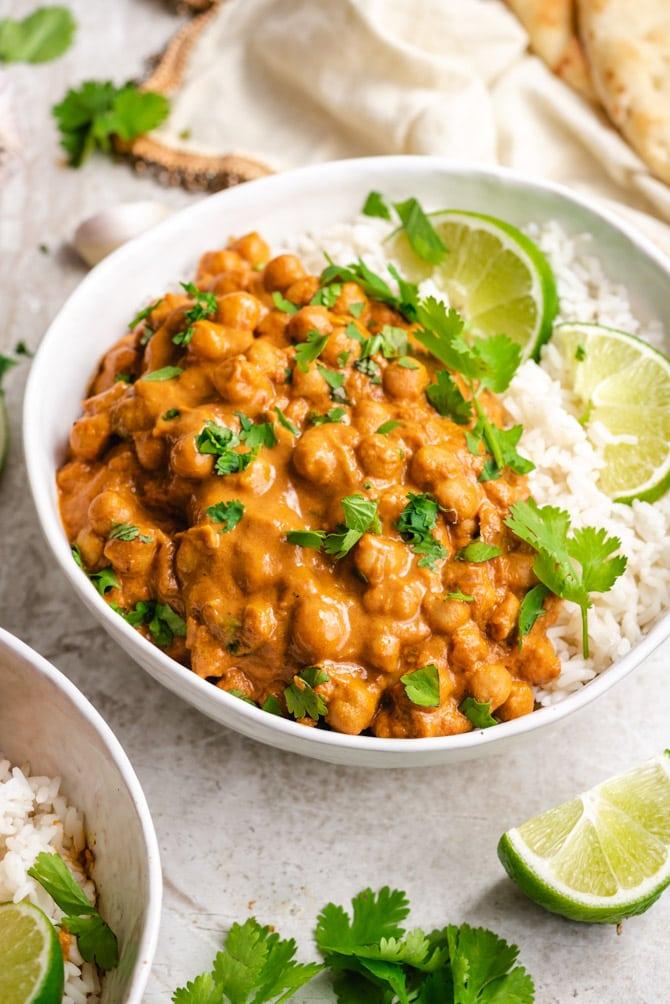 Chickpea & Spinach Curry