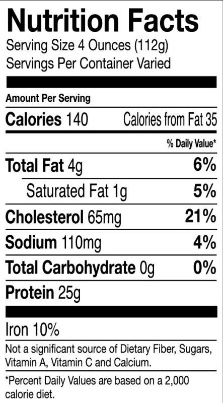 Nutrition Facts::