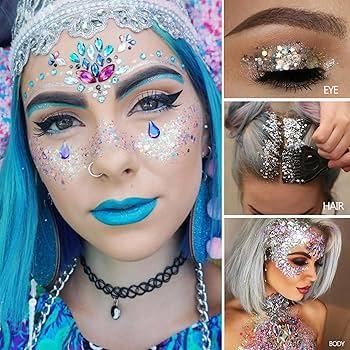 1) From the fringes of the beauty world to mainstream obsession, alien glitter makeup has taken over social media platforms, captivating influencers and everyday users alike with its otherworldly allure