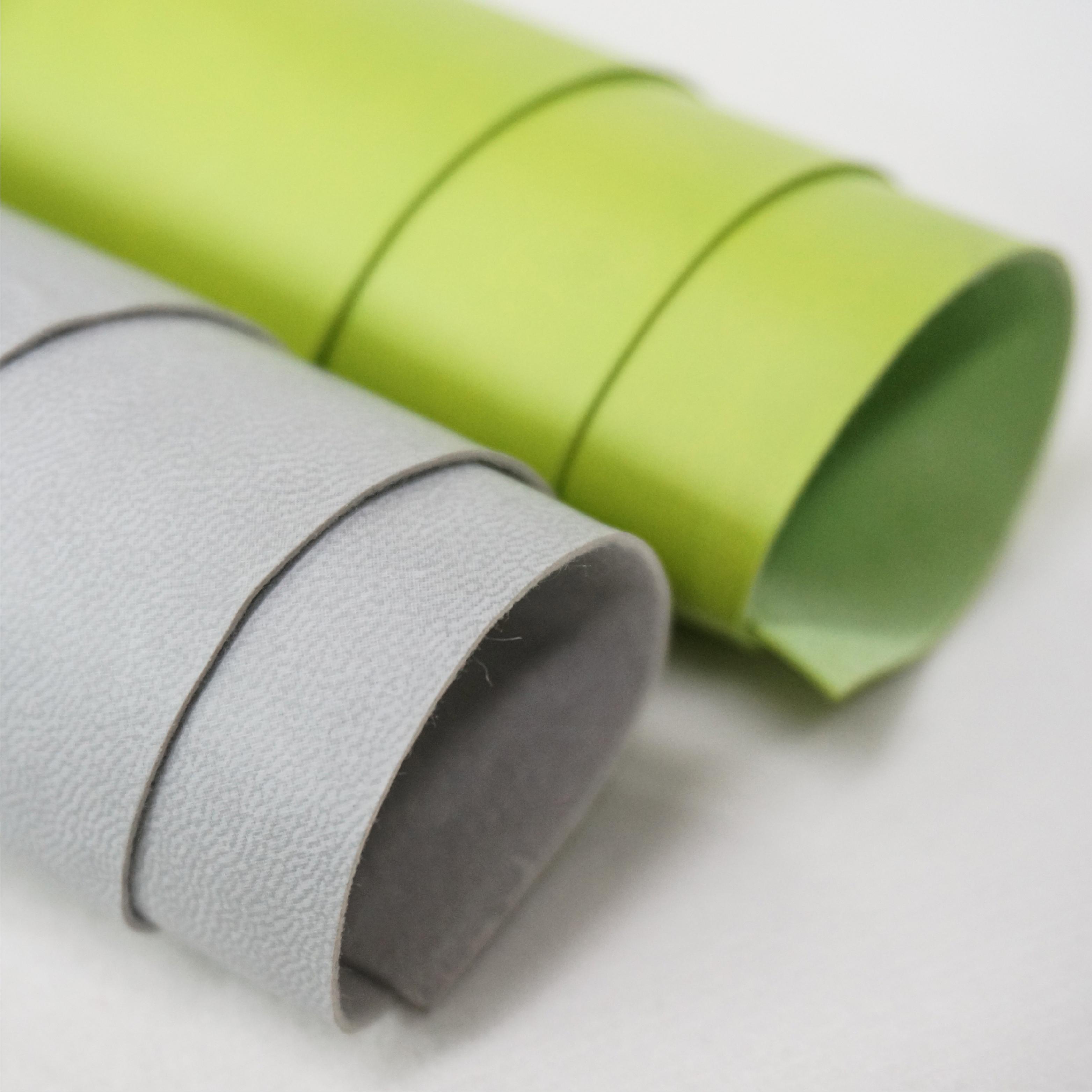 1) Recycled PU Leather: This innovative alternative not only utilizes recycled materials but also boasts impressive durability and an authentic texture that mimics real leather. Its eco-friendly nature makes it a popular choice among <a href=